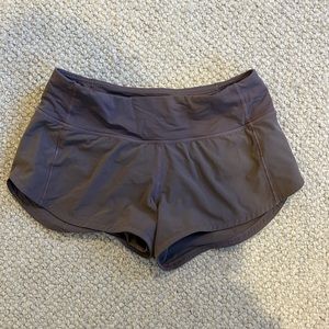 Lululemon size 0 speed up short
